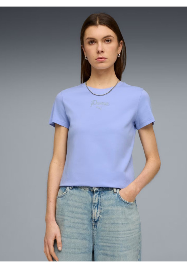 Camiseta Essentials Script para mujer