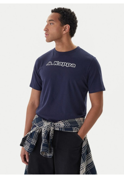 Kappa Camiseta Feddu 311H7HW Azul marino Regular Fit