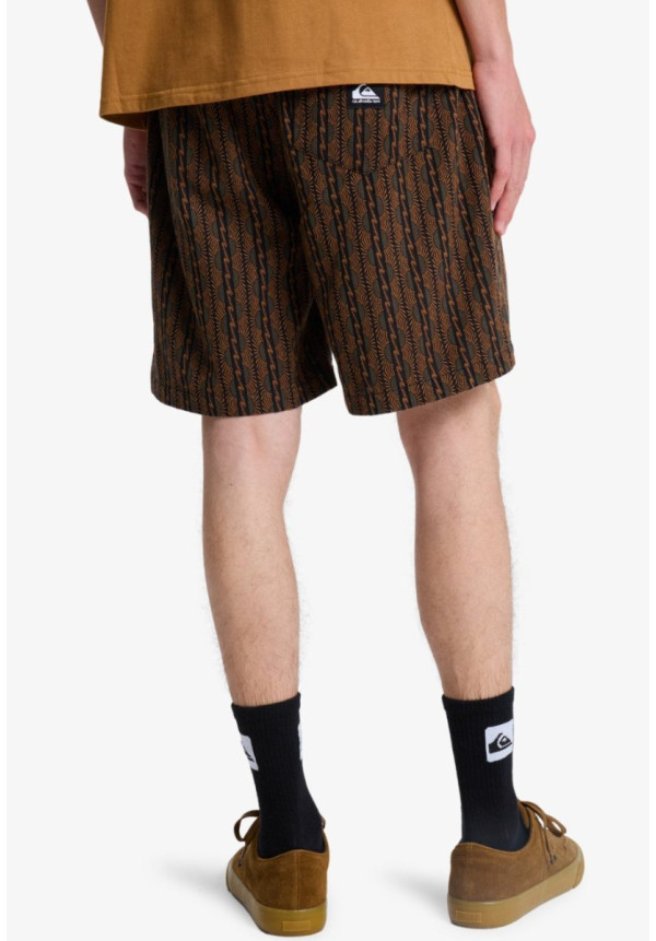 Taxer Jacquard Horizons Short de cintura elástica Negro Hombre