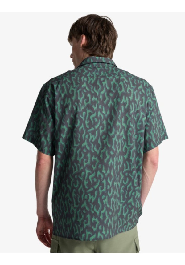 Surftrek Perf Camisa de Manga Corta Marrón Hombre