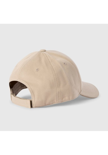 Gorra de Béisbol con Logo Bordado Beige
