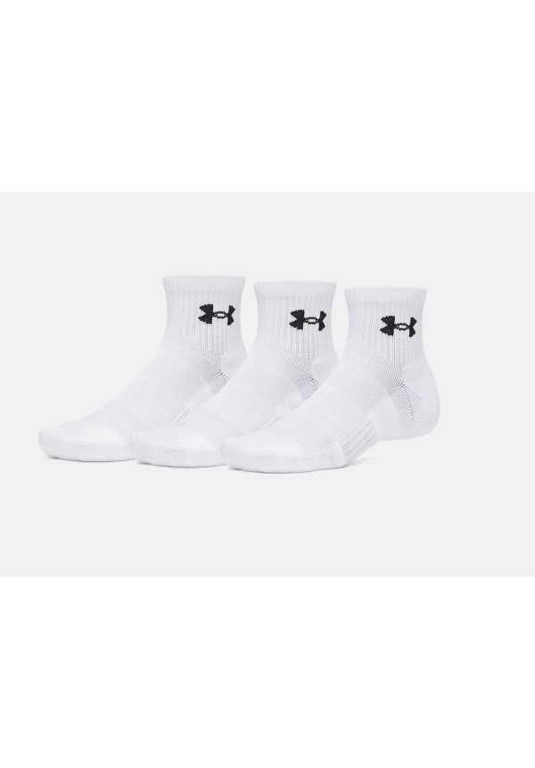 UA Performance Cotton Calcetines tobilleros unisex - Paquete de 3