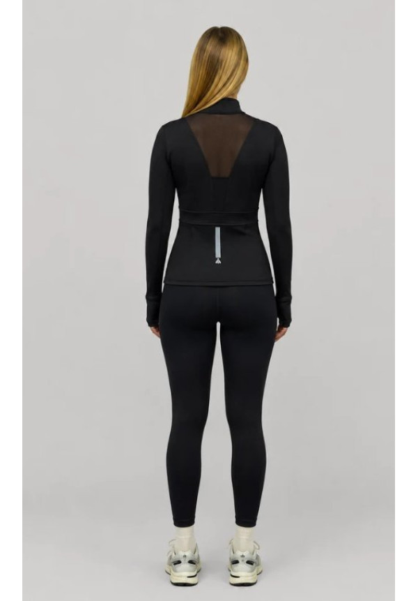 Light Sweat Jacket Woman BLACK