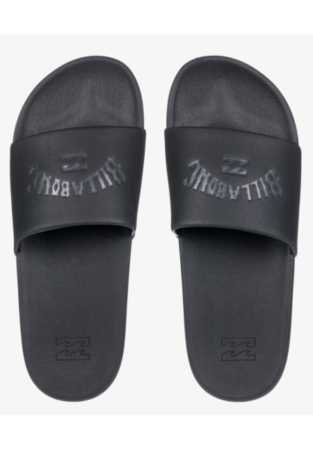 Paradise Sandalias Slider Negro Hombre