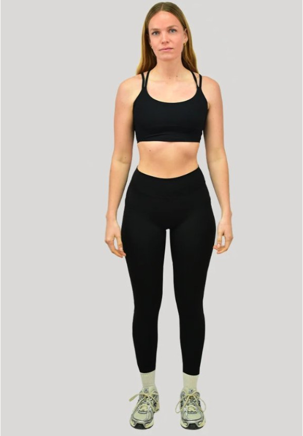 Long Leggings Essential BLACK