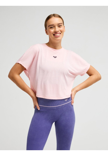 Everyday Flow Camiseta técnica de manga corta Rosa Mujer