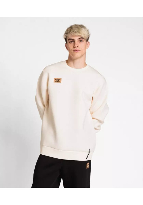 Sudadera Umbro Modern Heritage Antique White / Walnut