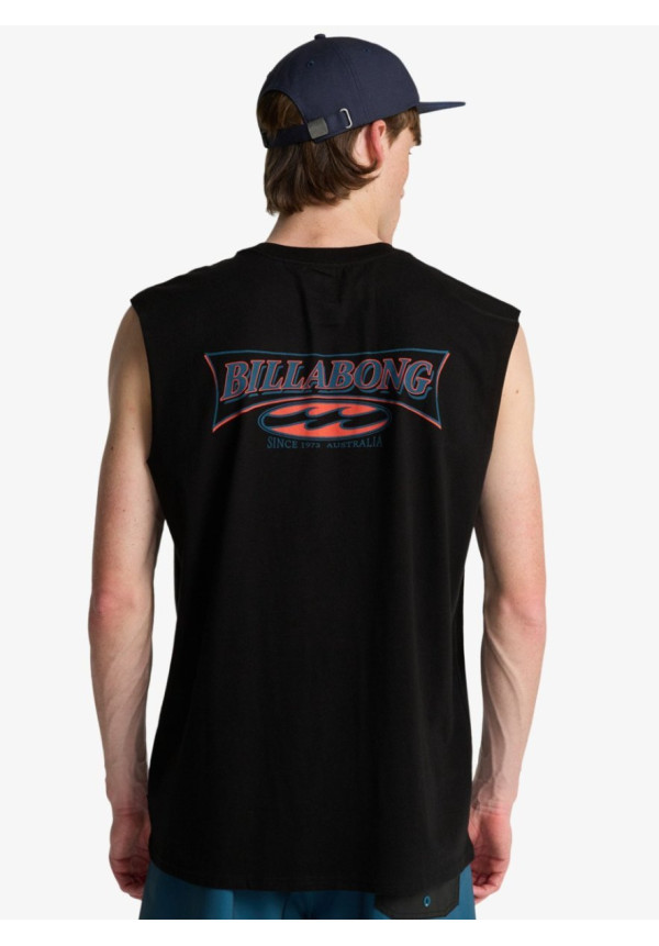 Since 73 Burleigh Camiseta de estilo atlético Negro Hombre