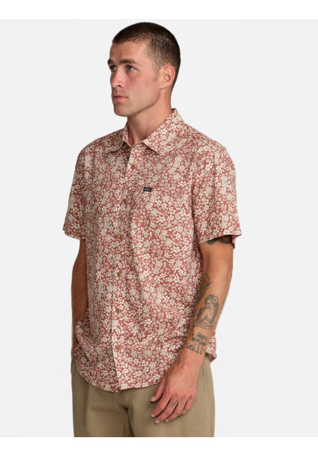 Botanical Camisa de Manga Corta Hombre
