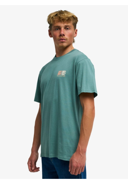 Surge Camiseta de manga corta Verde Hombre