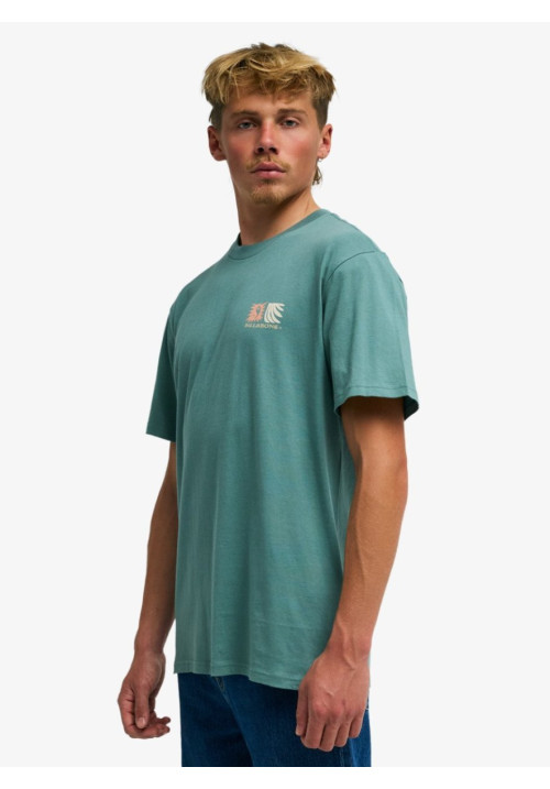 Surge Camiseta de manga corta Verde Hombre