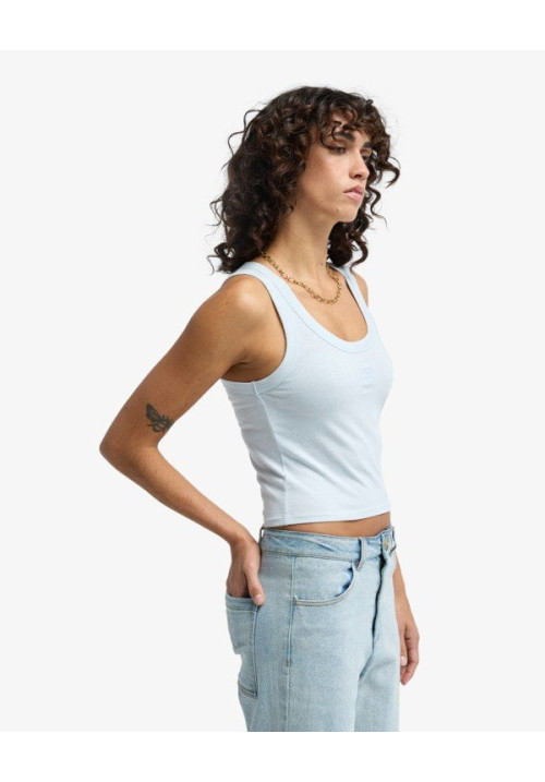 Rerun Camiseta sin mangas Azul Mujer