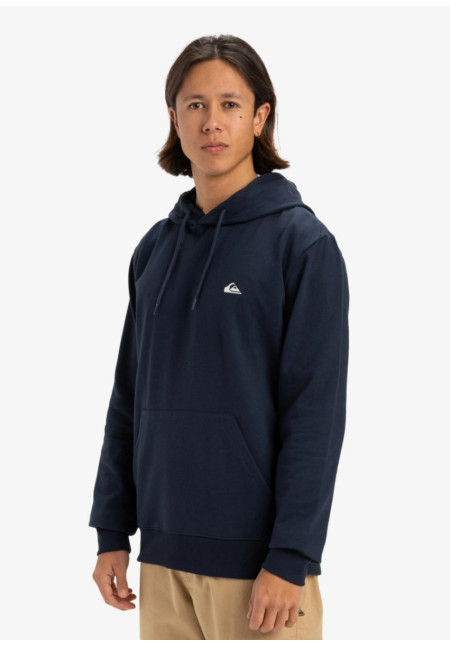Basic Sudadera con capucha Azul hombre