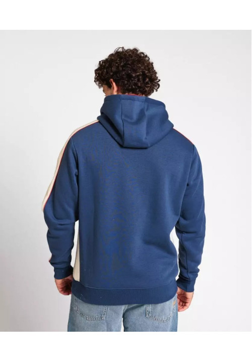 Sudadera Umbro Club de Barrio Hoodie Skipper Blue / Canoli Cream / Raspberry wine