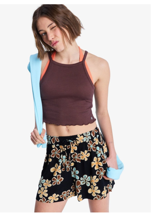 Lekeitio Break Short de Playa Negro Mujer