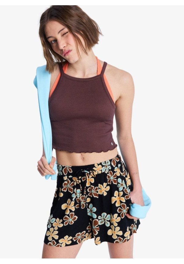 Lekeitio Break Short de Playa Negro Mujer