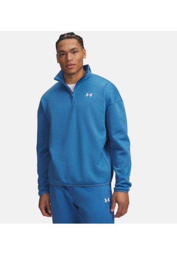 Armour Fleece® Parte de arriba con cremallera de ¼ para hombre