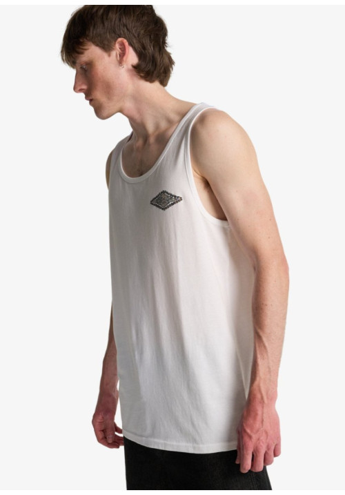 Crayon Wave Camiseta sin mangas Blanco Hombre