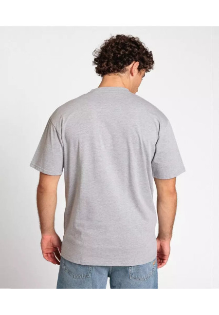 Camiseta Umbro Essentials Tee Grey Vigore / White