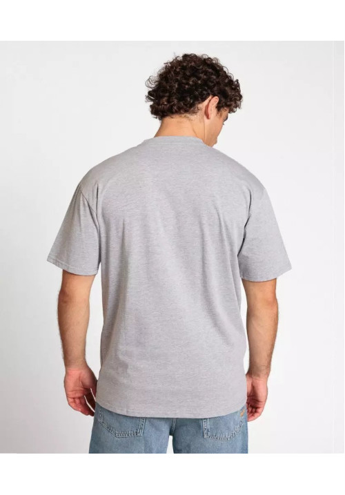 Camiseta Umbro Essentials Tee Grey Vigore / White