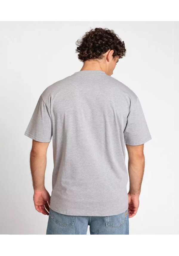 Camiseta Umbro Essentials Tee Grey Vigore / White