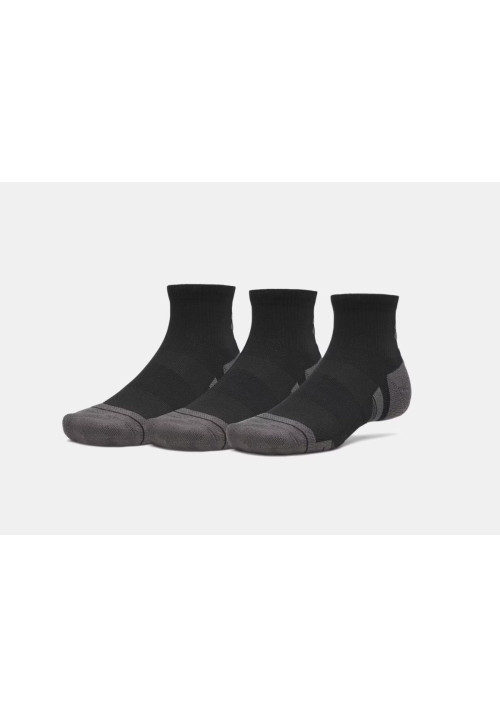 UA Performance Tech Calcetines tobilleros unisex - Paquete de 3