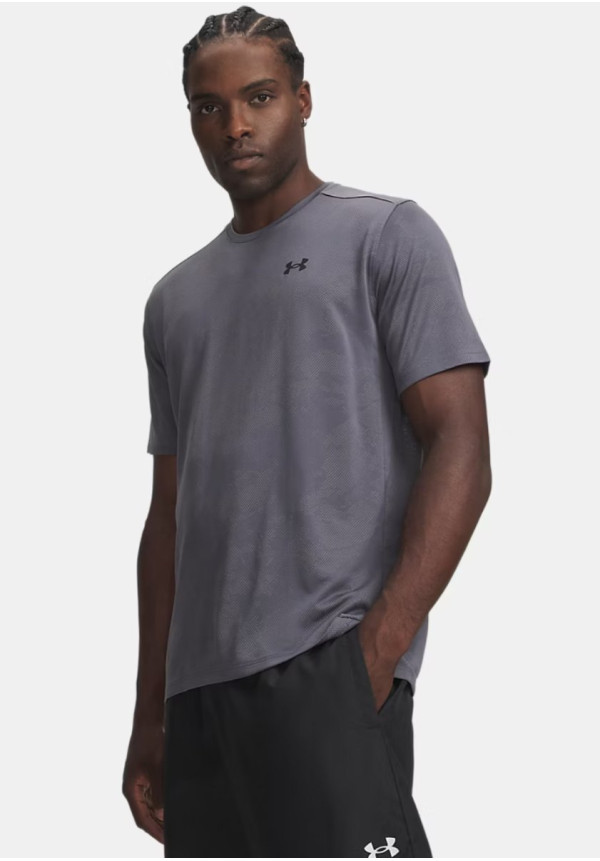 UA Tech™ Vent Jacquard Camiseta de manga corta para hombre