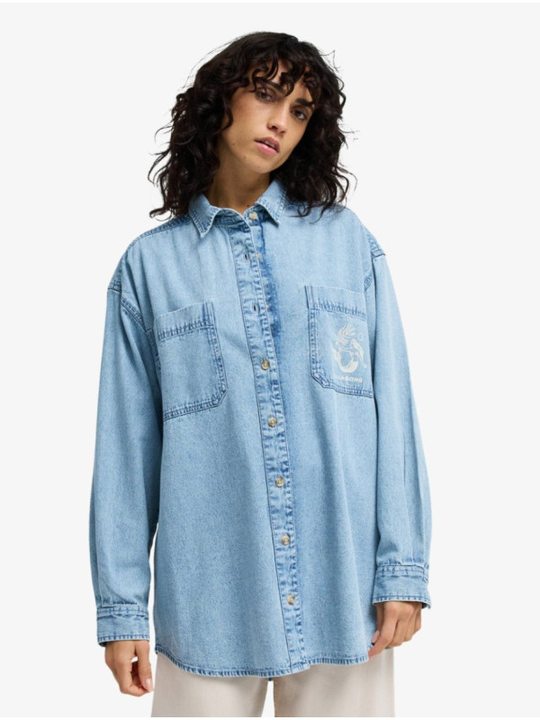 Down The Coast - Camisa de manga larga para mujer