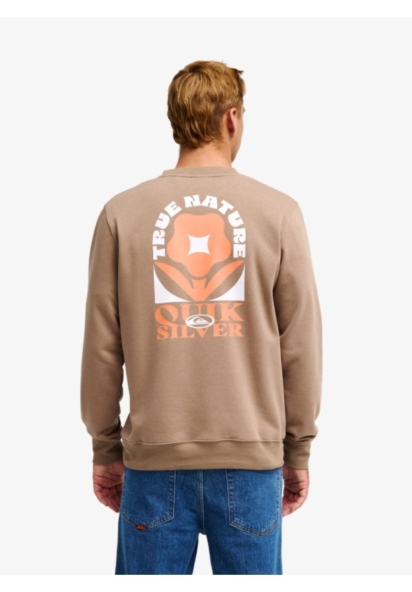 TRUE Sudadera Marrón Hombre