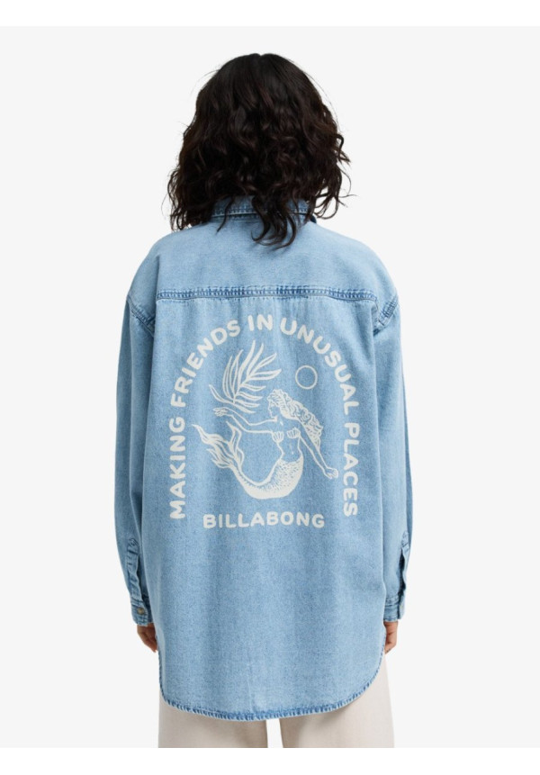 Down The Coast - Camisa de manga larga para mujer