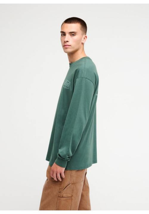 Surf Garage Camiseta de manga larga Verde Hombre
