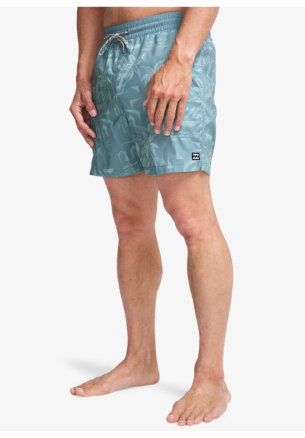 Vacay Layback Short de Natación Blanco Hombre