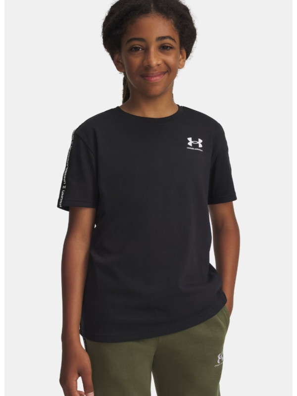 UA Sportstyle Taped Camiseta de manga corta para niño