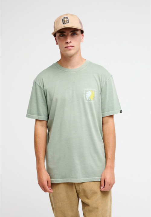 Evo Vibes Camiseta de manga corta Verde Hombre