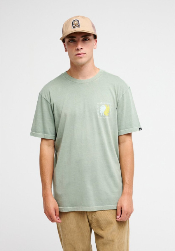 Evo Vibes Camiseta de manga corta Verde Hombre