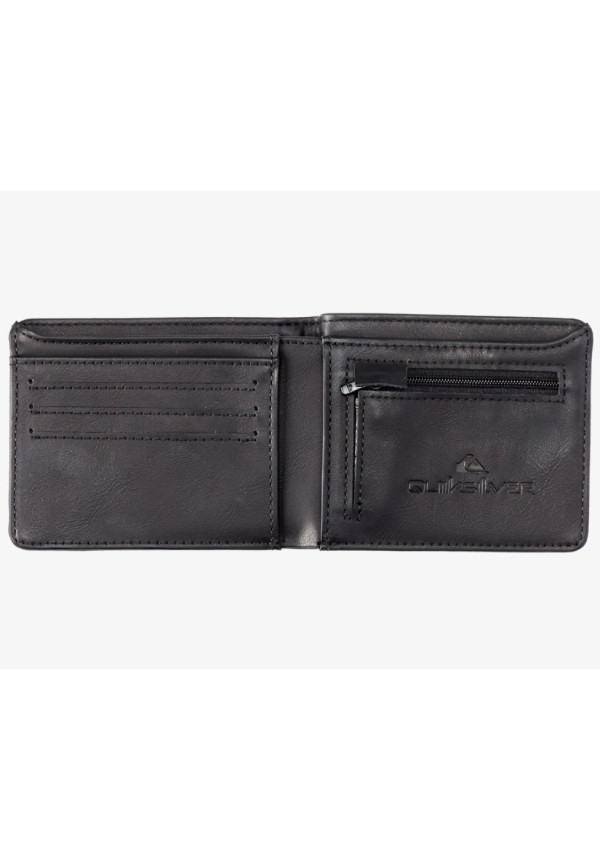 Slim Rays Cartera de Doble Hoja Negro Hombre