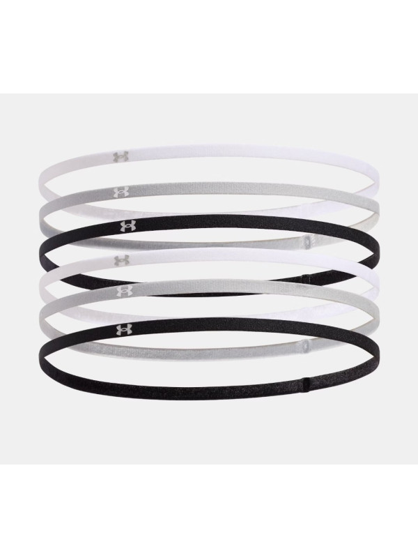 UA Mini Elastic Cintas para el pelo para mujer - Paquete de 6