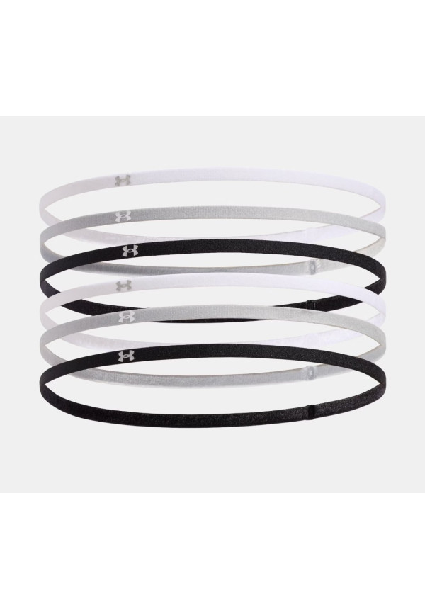 UA Mini Elastic Cintas para el pelo para mujer - Paquete de 6