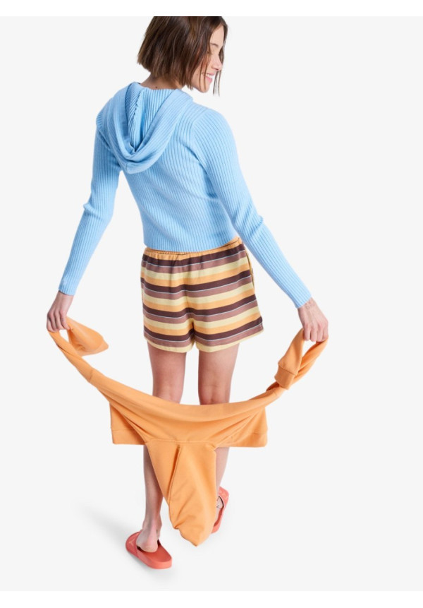 Perfect Stripe - Short de felpa con abertura lateral para Mujer
