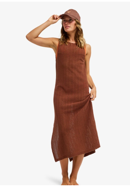 Playa Mood - Vestido playero de ganchillo para mujer