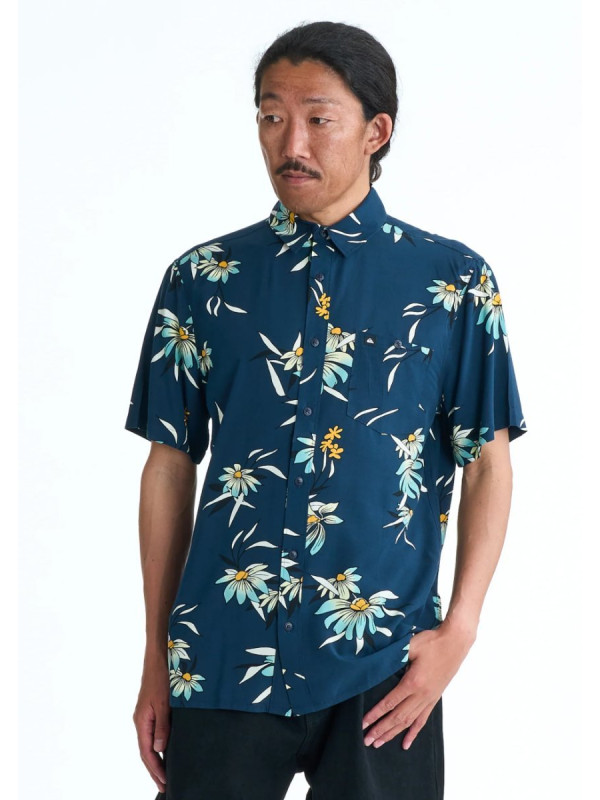 Camisa de manga corta QUIKSILVER COASTAL FLORAL SS 