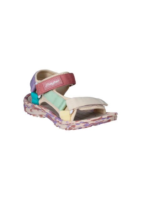 Sandalias de niña Sismo Beige