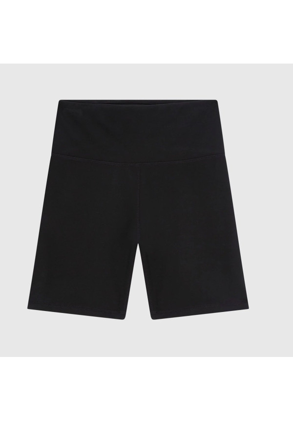 PANTALONES CORTOS MUJER BIKER NEGRO