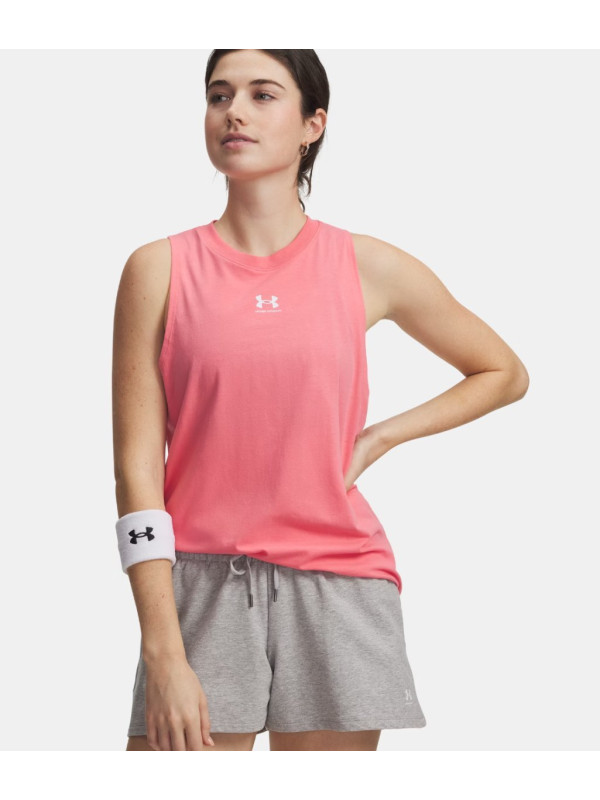 UA Rival Camiseta de tirantes Muscle para mujer