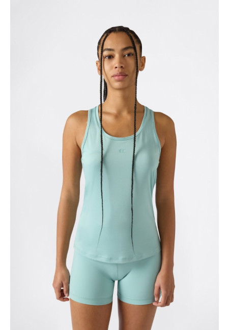 Camiseta Deportiva de Tirantes Stretch para Mujer Honeydew