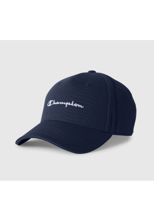 Gorra de Béisbol con Logo Bordado Azul oscuro