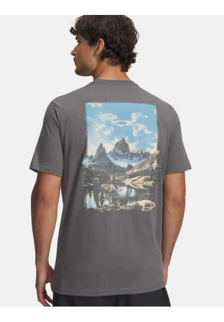 UA Mountain Photoreal Camiseta de manga corta para hombre