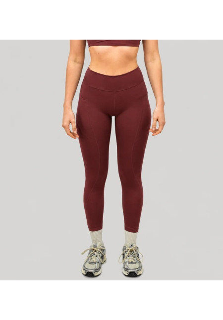 Long Leggings Essential BURGUNDY