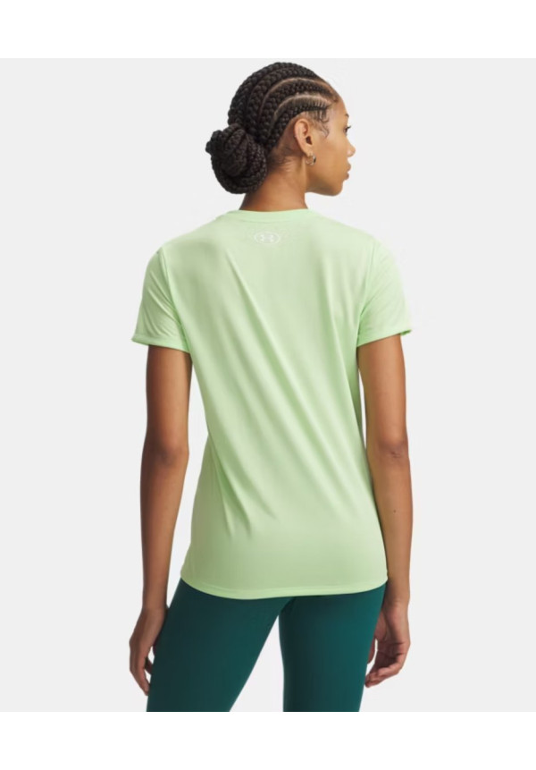 Camiseta de manga corta con cuello de pico UA Tech™ para mujer