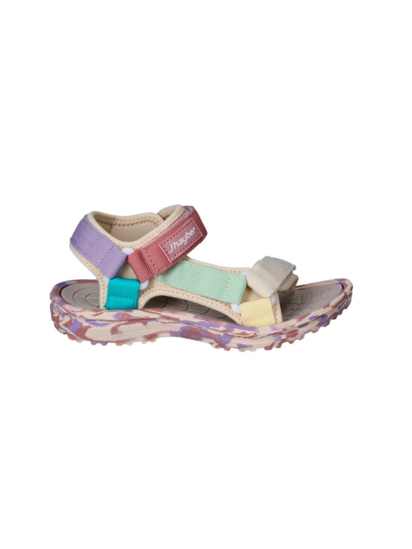 Sandalias de niña Sismo Beige